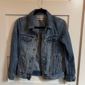 Madewell Light Blue Washed Denim Jacket